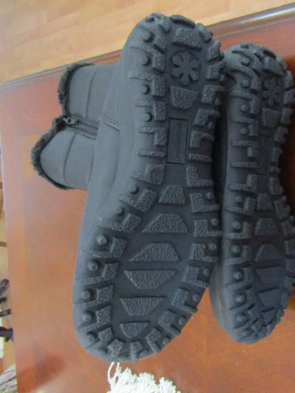NEW Weatherproof Black Boots Size 6M
